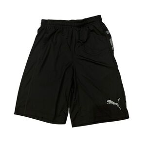 Puma Men's Black Athletic Shorts